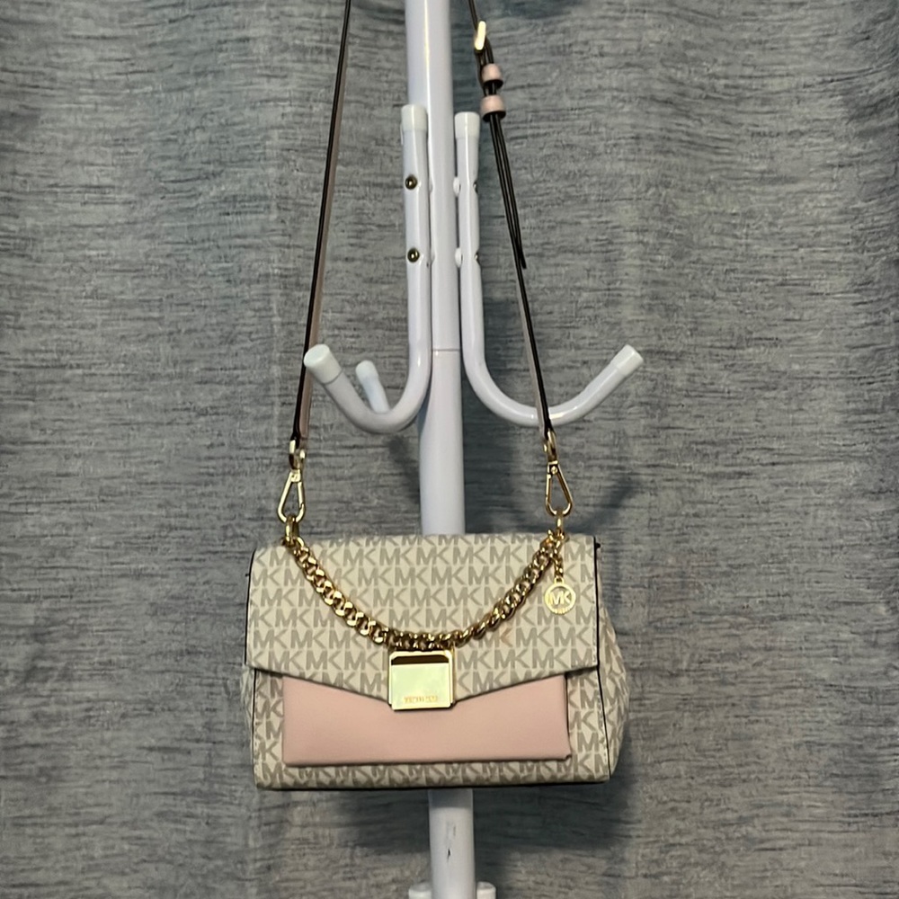Michael Kors Small Two Tone Crossbody Handbag